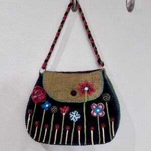 Rising Tide 100% Wool Bag